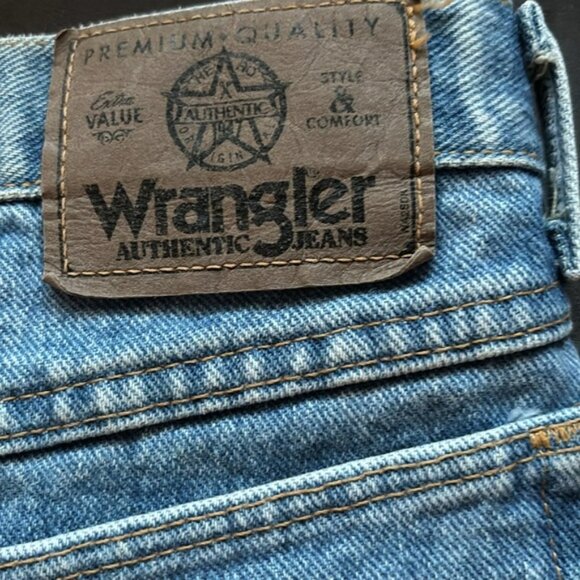 👛 (ANY 2/$30) VIntage WRANGLER 36 x 30 Heavy Cotton Relaxed Tapered Jeans - Picture 4 of 5